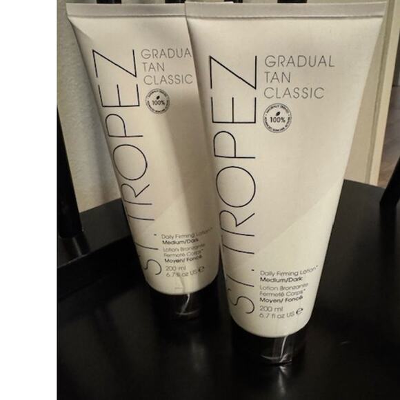 NEW 2 Bundle St Tropez Gradual Tan Classic 6.7oz Daily Firming Lotion Med Dark - Picture 5 of 5